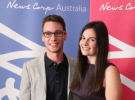 Nelson Demartini and Hannah MacAuslane
